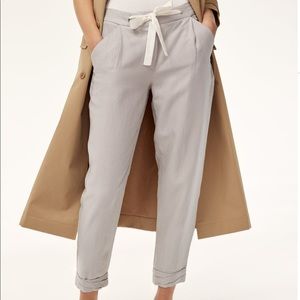 Aritzia Wilfred Allant Crepe Jogger Pants